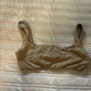 SKIMS Beige Sports Bra